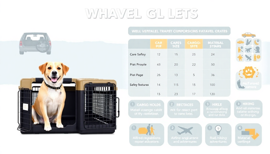 Pet Crate Safety Features for Comfortable and Secure Travel