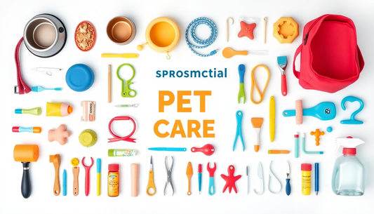 Essential pet supplies for every pet owner's checklist.
