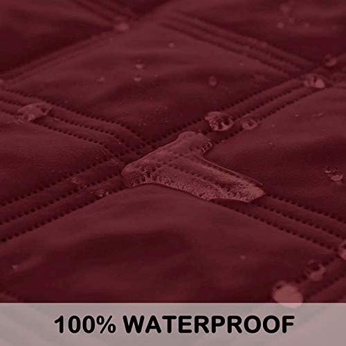 SUNNYTEX Waterproof & Reversible Dog Bed Cover Sofa Pets,(82 * 102")