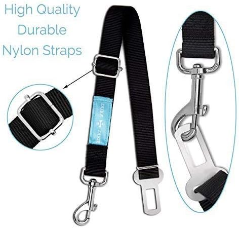 Dog Seat Belt Pet Dog Cat Car Seatbelt Safety Tether 2 Pack