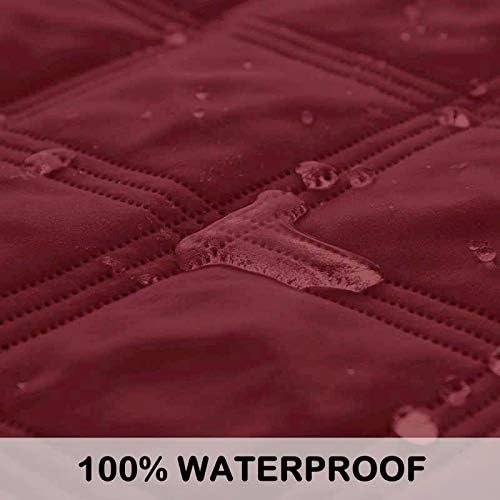 SUNNYTEX Waterproof & Reversible Dog Bed Cover Sofa Pets,(82 * 82“)