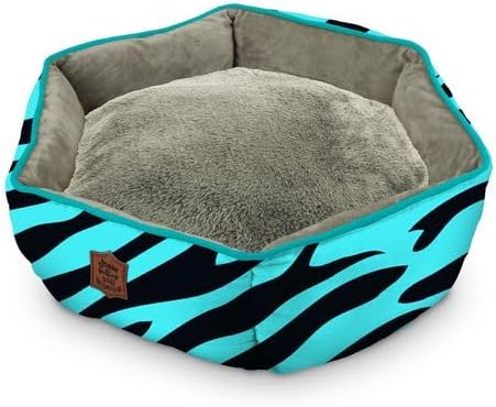 Show and Tail The Cushioned Comfy Dog Bed – Soft Fleececanvas Print Fluffy Dog Bed