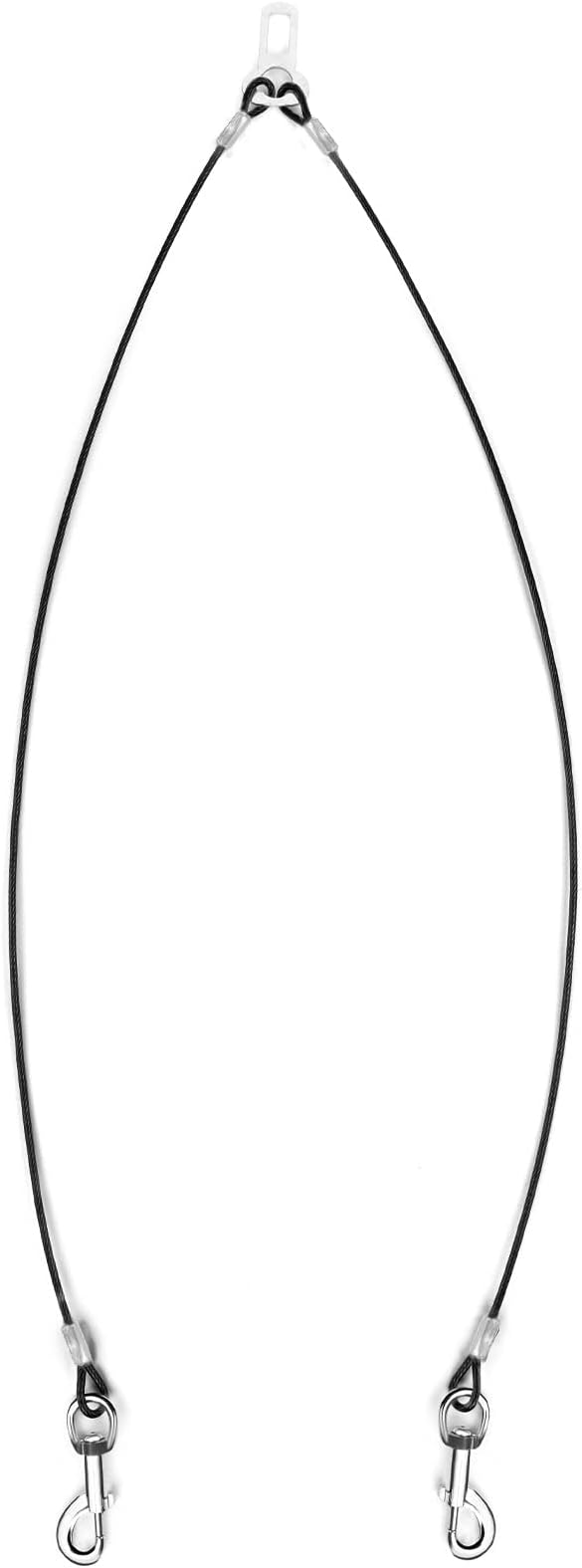 Dog seat Belt 2 Dogs