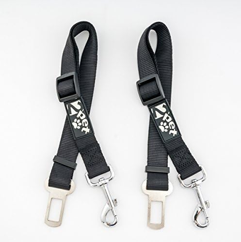 2PET Dog Seat Belt Strap Adjustable 21" to 32" Dog 2
