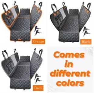 CHEWCREW 4-in-1 Dog Car Seat Cover Waterproof Pet