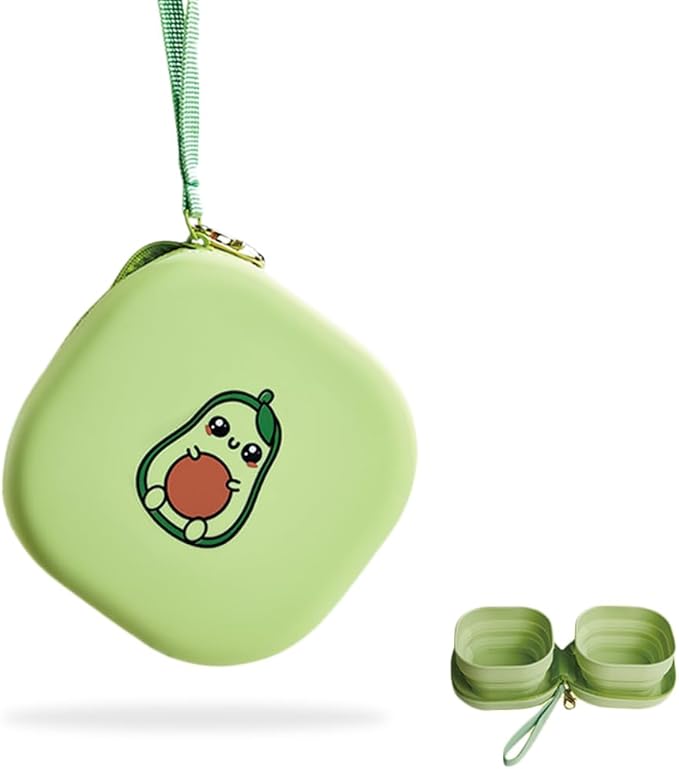 Travel Twin Pet Bowls for Cats or Dogs