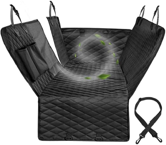 Dog Car Seat Covers for Back Seat Waterproof 600D Heavy