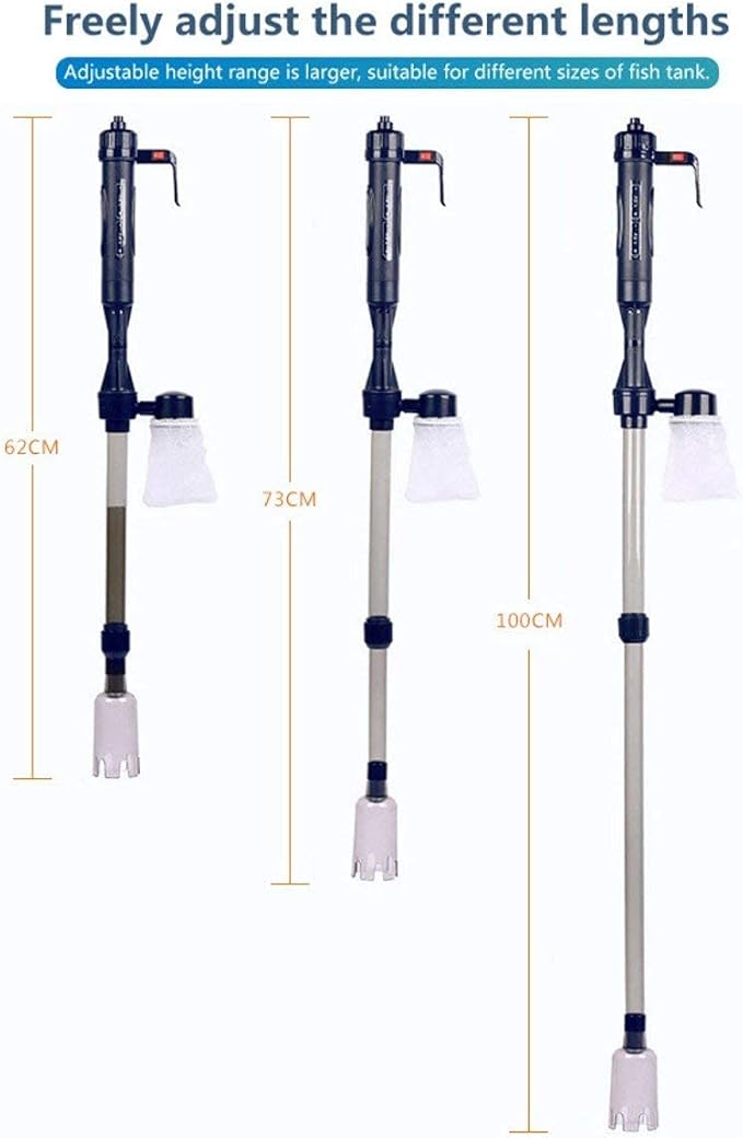 LONDAFISH Electric Fish Tank Vacuum Cleaner Syphon Operated