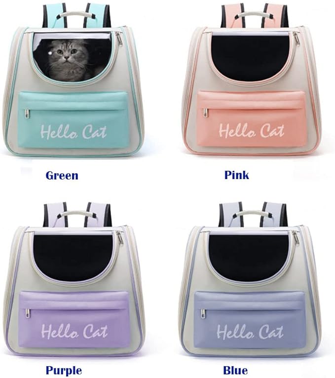 Fat Cat Carrier Backpack for Small Dogs 8KG (Pink)