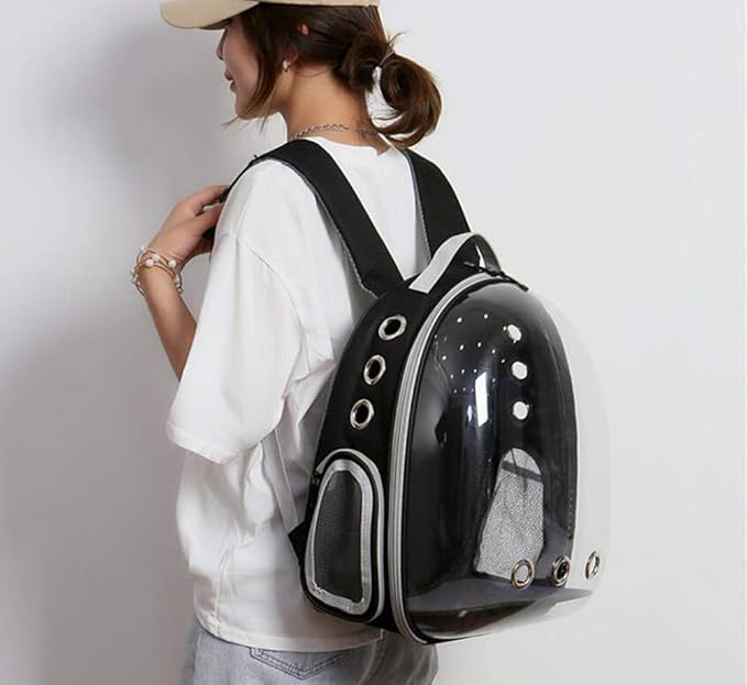 Magik Astronaut Pet Cat Dog Kitten Puppy Carrier Backpack Travel Full-View Breathable Bag Case Capsule for Small Dog and Cats