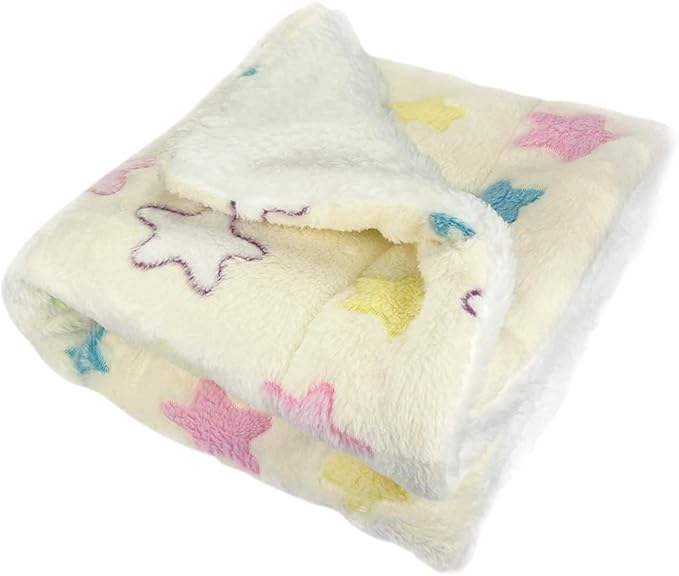 Klippo Double Layered Ultra Plush Dog/Puppy Blanket/Mat/Padding/Cover/Throw/Spread (Colorful Stars