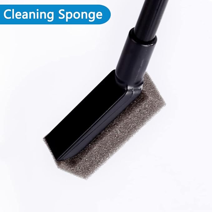 Aquarium Fish Tank Cleaning Tool Set 4-in-1 Multi-Function