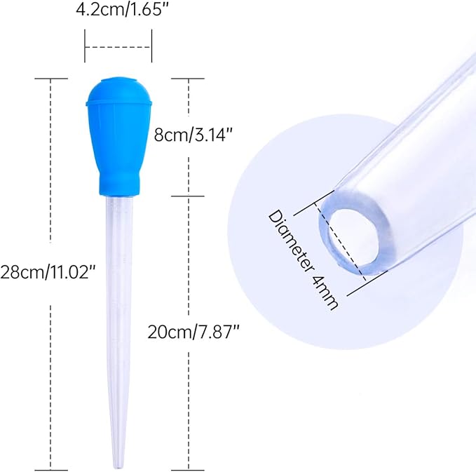 Fish Tank Water Changer Aquarium Droppers 11.02 inch