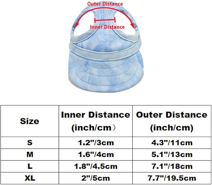 Leconpet Dog Baseball Cap Pet Hats with Big Ear Holes, Adjustable Baseball Caps for Small Medium and Large Dogs, Comfortable Pet Sun Hat with Adjustable Strap for Dogs and Cats (Cloud Pink, Large)