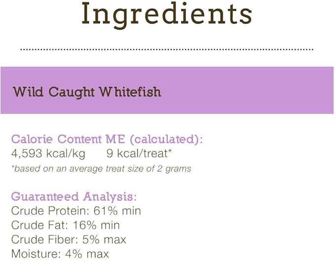 Herbsmith Smiling Dog Treats – Freeze Dried Wild 100% it 1.76 Ounce