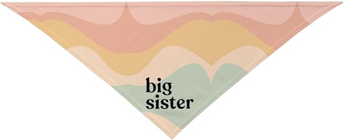 Big Sister Dog Bandana,Baby Announcement Dog Bandana,Gender Reveal,Pet Scarf, Pet Accessories for Photo Props Accessories (Yellow green)