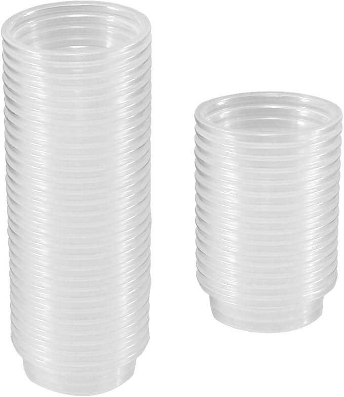 100 pcs 0.5oz Crested Gecko Food and Water Feeding Cups