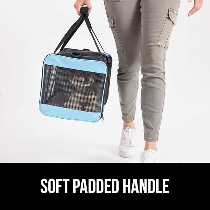 Gorilla Grip Airline Travel Cat Carrier Bag Up to 15 Lbs