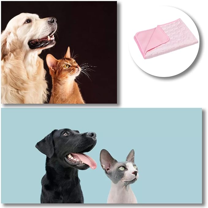 Dog Cooling Mat Foldable Pet Self Cooling Mat