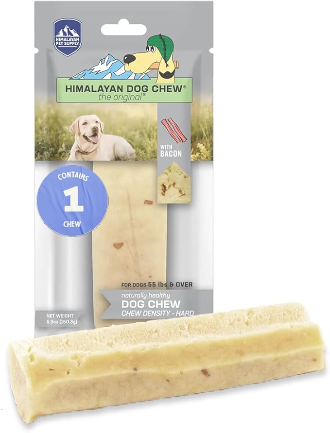 Himalayan Dog Chew Original Yak Cheese Dog Chew 1 X-Large 5.3 oz, 100% Natural, 55 lbs