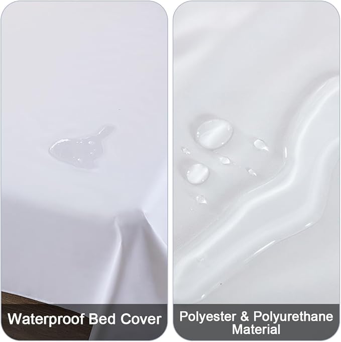 DUJUIKE Waterproof Bed Cover for Dog and Cats 100% Waterproof 63 * 90 inch,