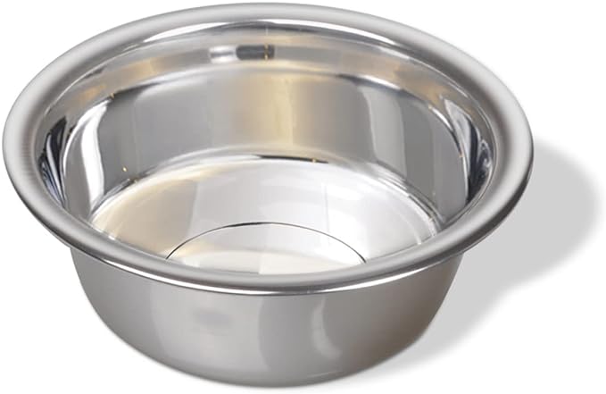 Van Ness Pets Medium Lightweight Stainless Steel Dog Bowl 32 OZ