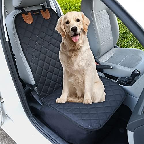 Paw Jamboree Car Front Seat Covers for Dogs Scratch-Proof Pet Car Seat Cover Front Seat Non-Slip Car Seat Protector for Dogs Car Seat Cover for Dogs Bucket Seat Cover for Dog for Trucks