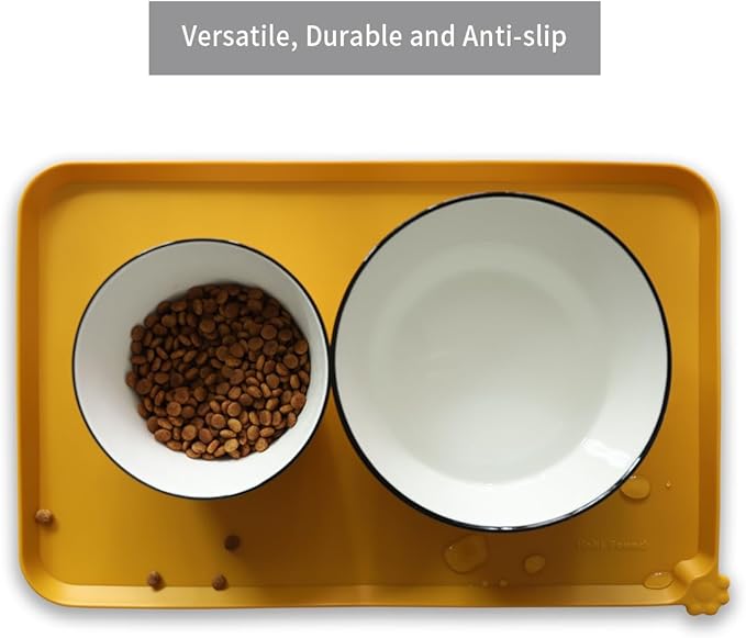 Hoki Found Silicone Pet Food Mats Tray