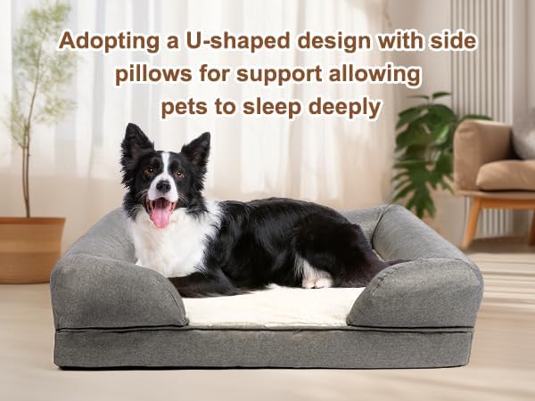 25"x20"x7" Dog Beds for Large Dogs