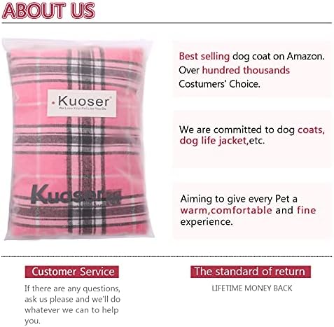 Kuoser Warm Dog Coat 3XL