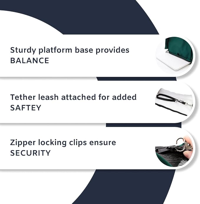 Divided SturdiBag X-Large Pet Carrier: Compartment for 2 Pets 20" x 16" x 12" (PN: SB3D-PRO-SM)