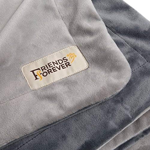 Friends Forever Durable Dog Blanket for Couch Protection 53" x 42"