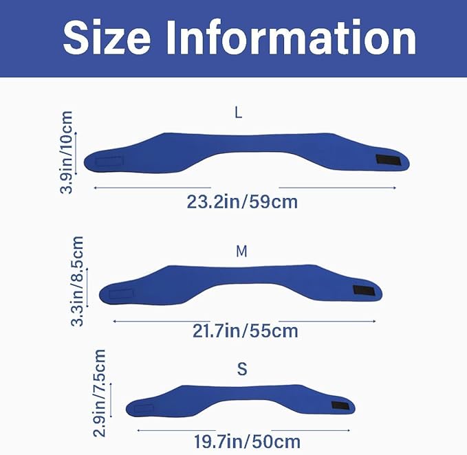 Dog Ear Covers for Bath 3Pcs Upgrade Anti-Slip Swim Cap Plugs Shower Caps Rain Hat for Bathing Rainy Days Swimming – Ear Protectors for Small Medium Large Dogs Puppies Cats (Large