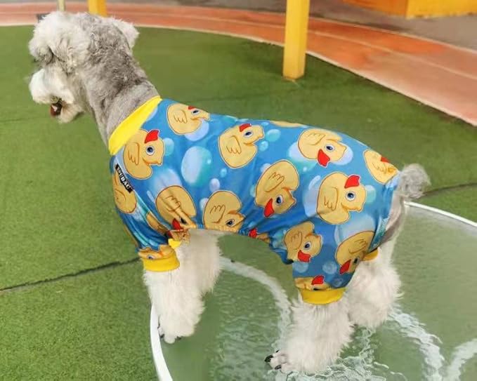 XPUDAC 4 Piece Dog Pajamas for Small Dogs