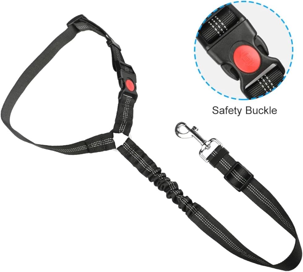 2 Packs Dog Seat Belt Safety Straps Car