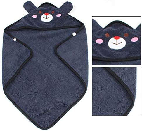 Goclothod Pet Hooded Bath Towel Puppy Drying Bath