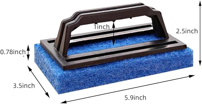 Large Area Fish Tank Cleaning Brushes 2 Pcs, 2 Pcs