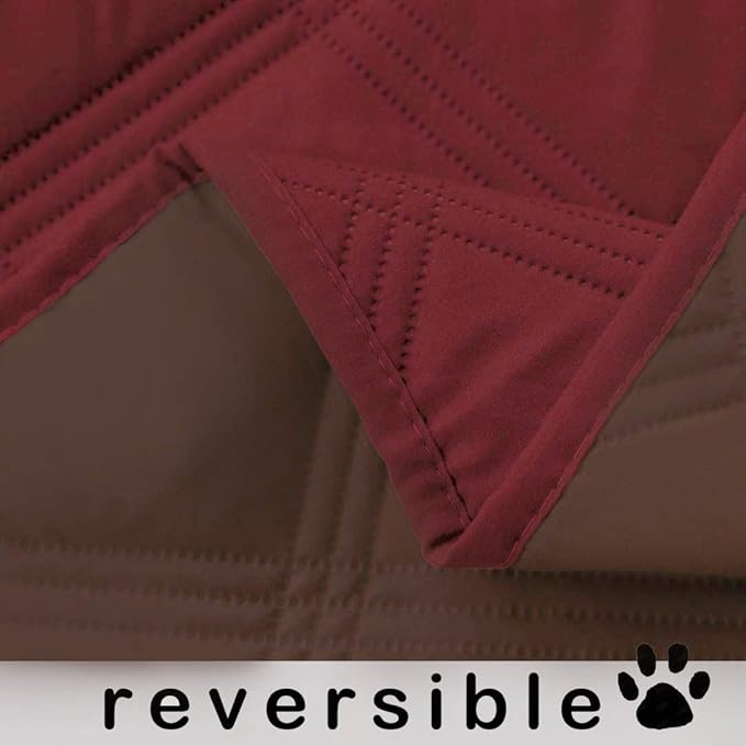 SUNNYTEX Waterproof & Reversible Dog Bed Cover Sofa Pets,(82 * 82“)
