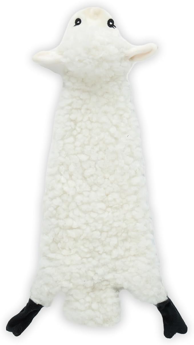 Best Pet Supplies 2-in-1 Stuffless Squeaky Dog Toys with Soft