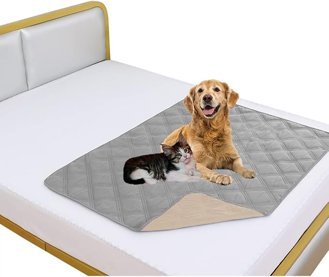 SUNNYTEX Waterproof & Reversible Dog Bed Cover Sofa Pets(40*50")