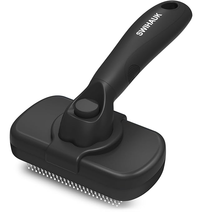 Swihauk Self Cleaning Slicker Brush for Dogs & Cats