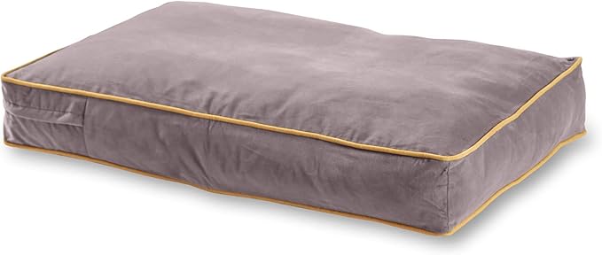 Buster Reversible Rectangle Pillow Style Dog Bed (36 x 24 in.)