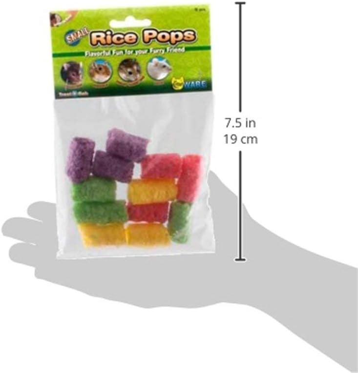 Ware Manufacturing Rice Pops Small Animal Chew Treat (3074)
