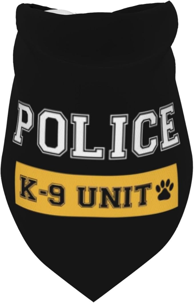 Costume Accessory Set Pet Dog Bandana (K-9 Unit