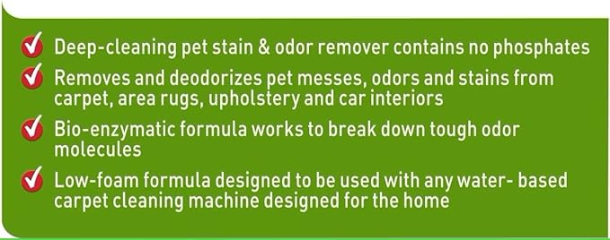 Nature's Miracle Carpet Shampoo 64 Ounce