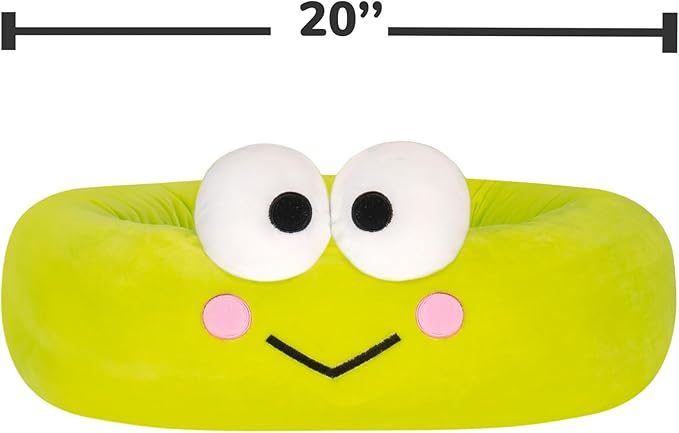 Hello Kitty and Friends Keroppi Bolster Pet Bed