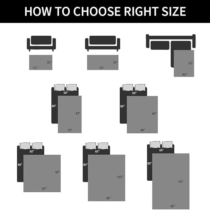 Ameritex Waterproof Dog Bed Cover Pet Blanket