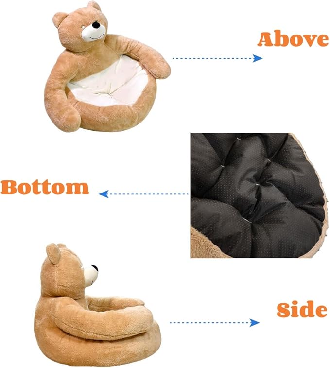 Cute Cuddler Bear Dog Beds
