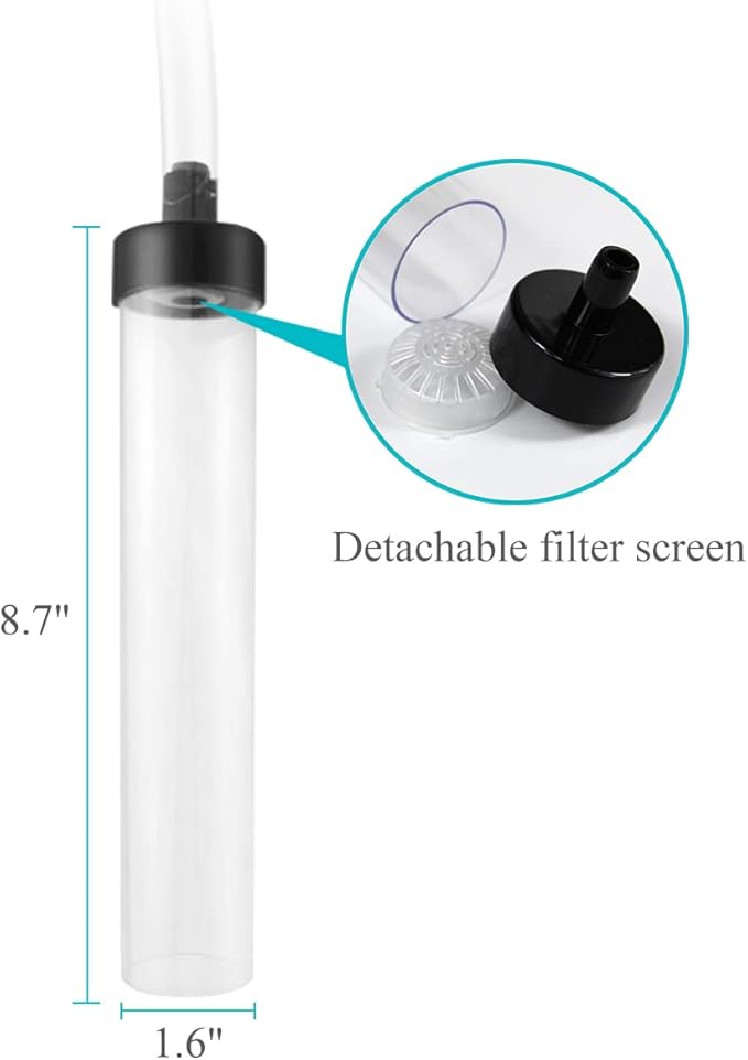 5ft Aquarium Siphon Vacuum Cleaner for Fish Tank