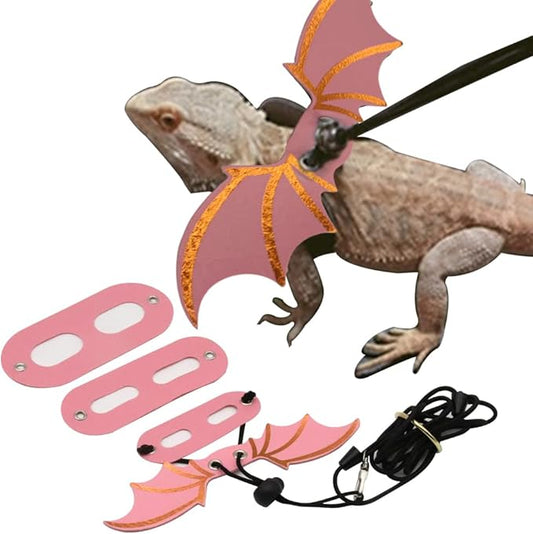 Adjustable Bearded Dragon Leash Harness 3 Size
